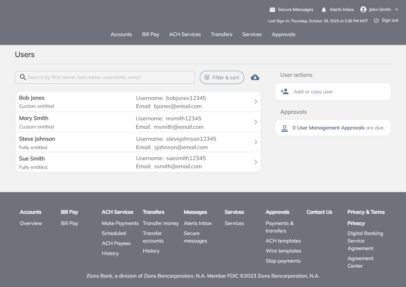 Amegy Bank Digital Banking Training